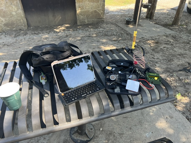 Activation photo by WB5WRC